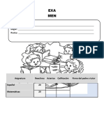 Examen Diagnostico 6 °