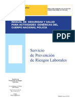 PRL - Policia Pauta Riesgo Labor Policial