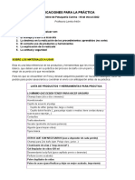 Indicaciones para Práctica de Grooming 2022