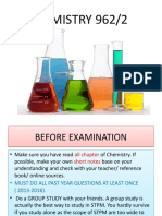 CHEMISTRY 962 Teknik Menjawab