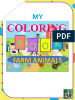 Coloring Book-Domestic Animals