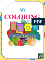 Coloring Book-Vegetables