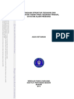 DISERTASI - Setiawan (2013) Keragaan Struktur Tegakan Dan Kepadatan Tanah Di Hutan Alam Produksi