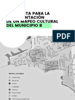 Propuesta para la implementación de un Mapeo Cultural del Municipio B.