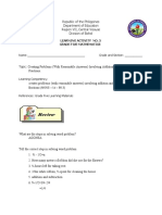 Q1 Math 6 Learning Activity No.5