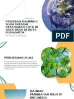 Kota Berketahanan dengan Proklim_PPT