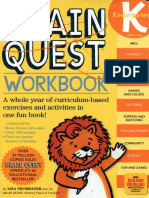 Brain Quest Workbook Kindergarten