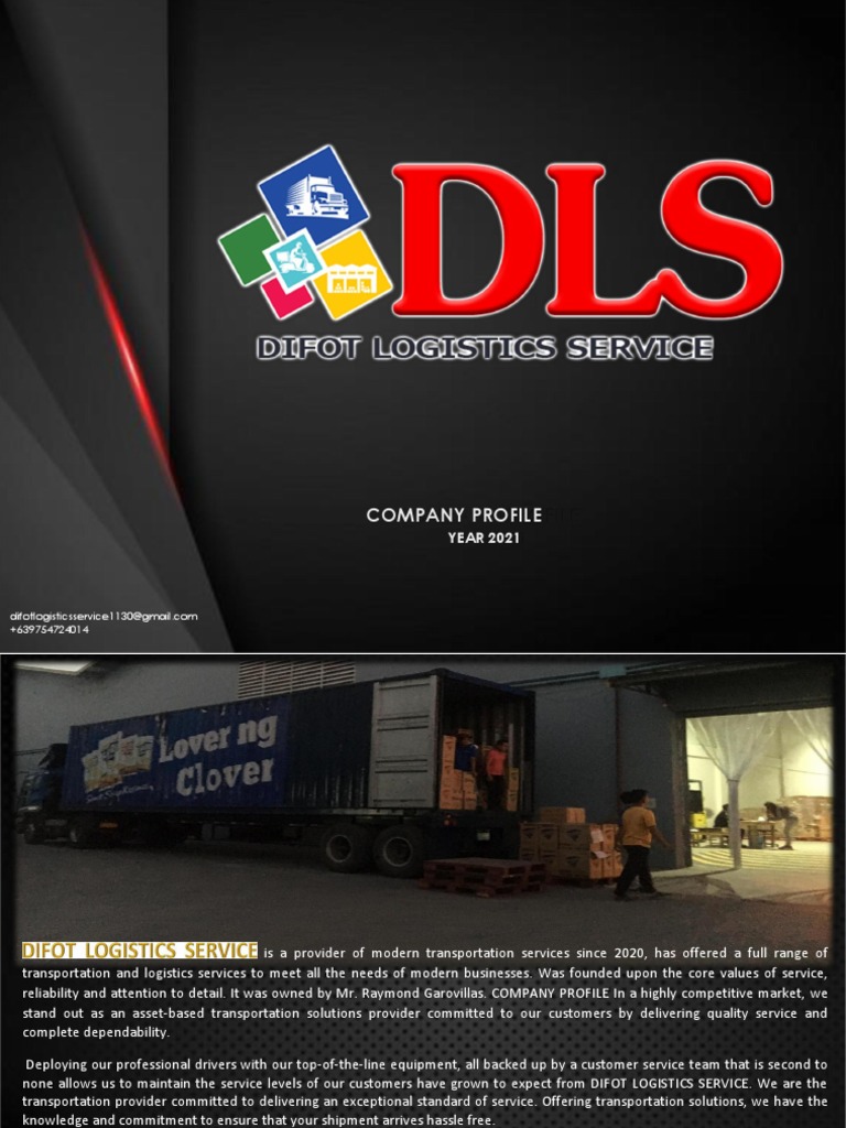DLS Logistics Company Overview 2021 | PDF | Service Industries | Economies