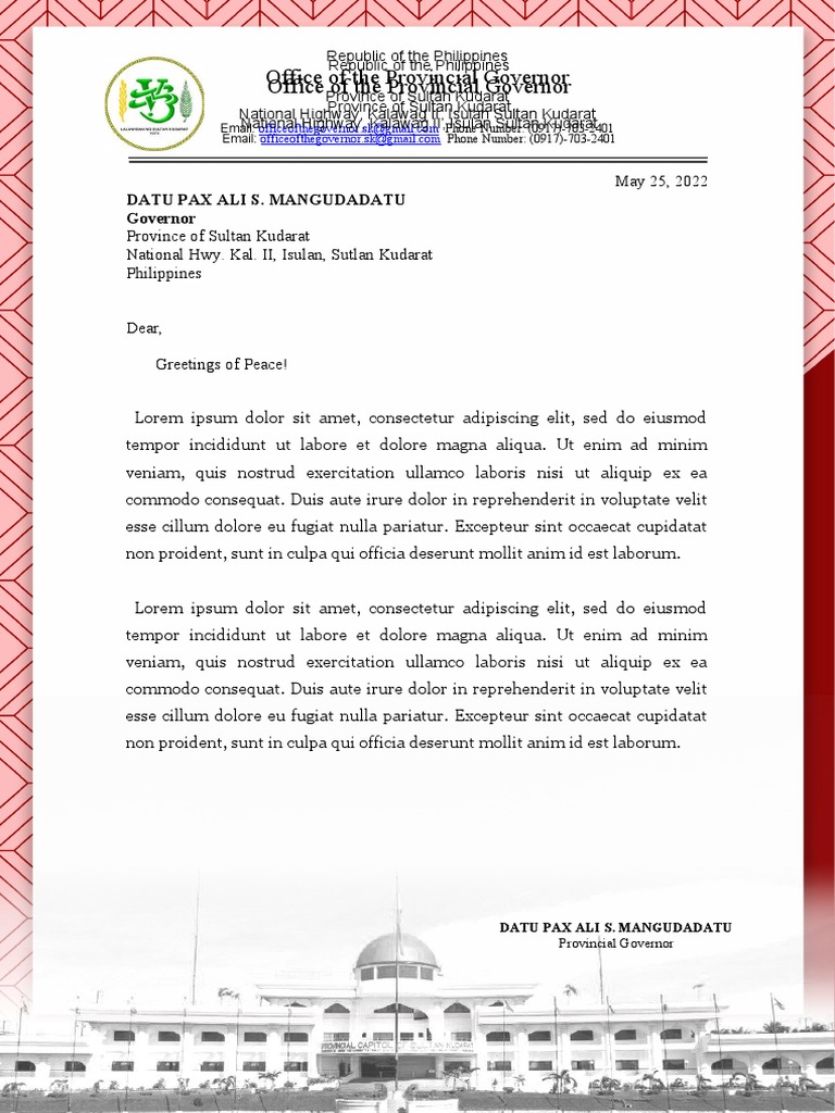 Letter Head Dpa | PDF