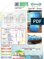 Septic Tank Biotech System (BioSys) BC-Series