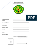 Buku Kontrol Ibadah Mahasiswa