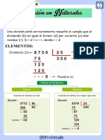 Aritmètica 2 División en Naturales