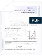 07 - C1 - Funciones Reales de Variable Real Calculo Diferencial