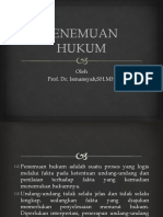 Penemuan Hukum