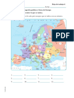 Geografia Fisica de Europa Sexto