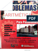 Editorial Ingenieria -Problemas de Aritmetica Para Postulantes