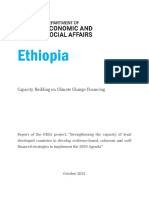 Ethiopia - Capacity Building On Climate Change Financing