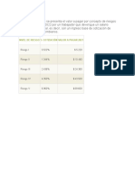 Tabla de Liquidacion Riesgos Laborales 2022