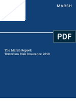 The Marsh Report Terrorism Risk Insurance 2010