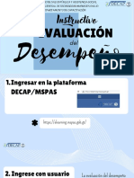 Intructivo Evaluación Del Desempeño 2022