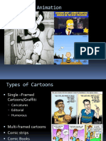 Types and Techniques of Cartoons and Animation