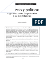 Comercio y Politica Argentina Entre Las Potencias