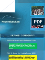 Demografi Kependudukan 2013