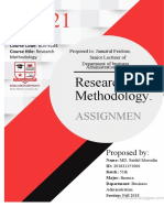 Final-term+Research Methodology (Bus-4104)