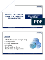 BENEFIT OF LEAN SIX SIGMA FOR CAREER & ORGANIZATION - 21 August 2022 - Prodemy