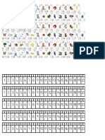 Abecedario y Recta Numerica para Mesas