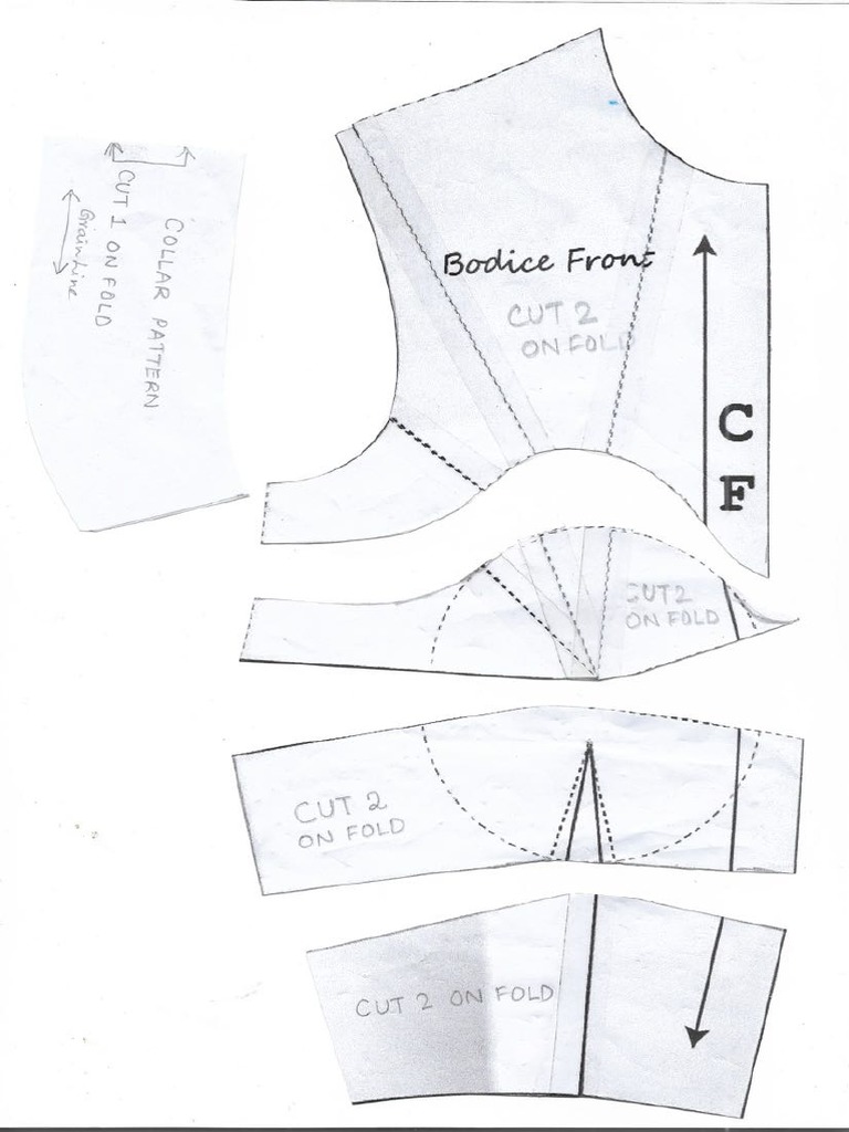 Dressform Patterns Half Scale PDF