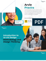 UI-UX Design Methodology and Design Thinking