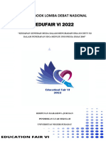 Guide Book Lomba Debat Nasional Edufair Vi 2022.
