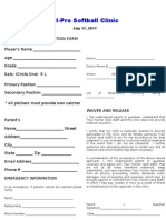 All-Pro Registration Form July 17 2011