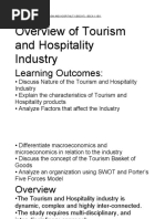 Micro Perspective of Tourism and Hospitality (BSCHT) - Bsca 1-Yb-1