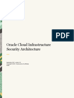 Oracle Cloud Infrastructure Security Architecture