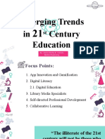 Emerging Trends in 21st Century Education