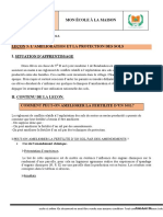 SVT TD - L15 - Lamélioration Et La Protection Des Sols