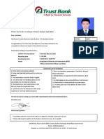 Roll No Tracking No 41911 3146: Instruction For The Candidates