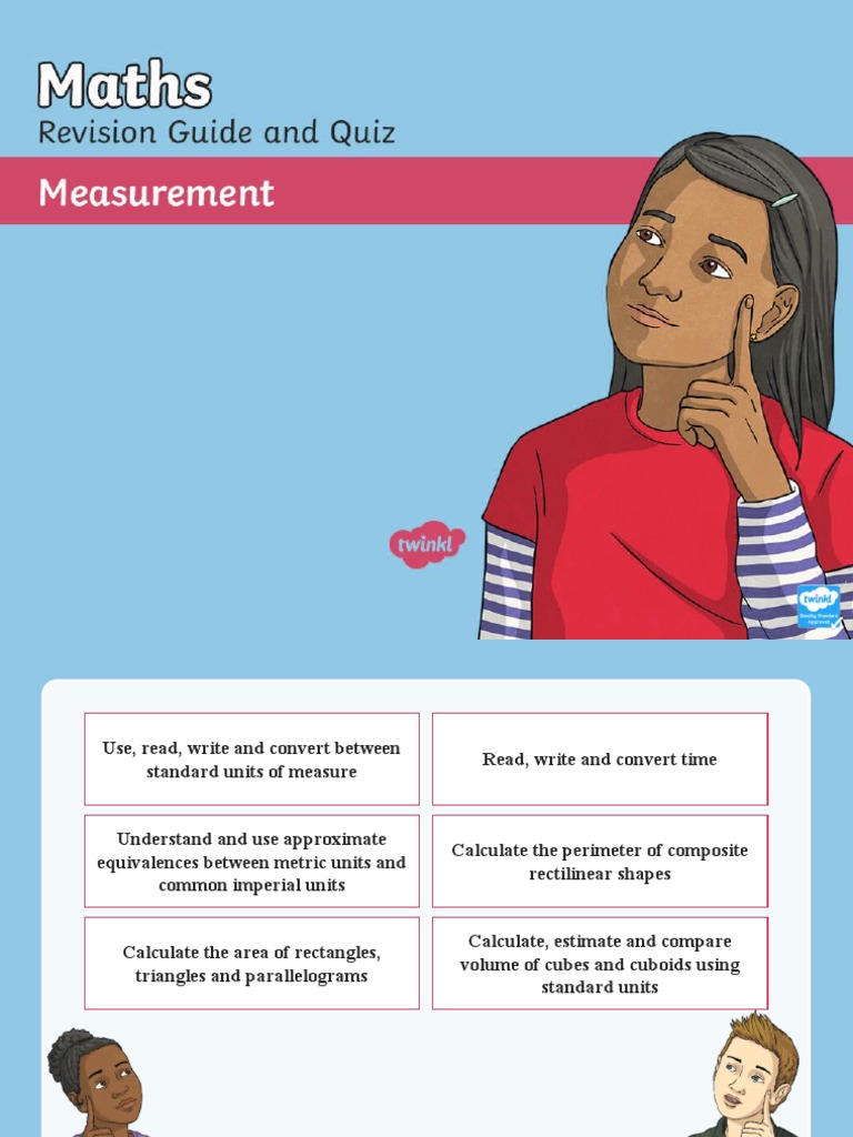 t2 M 17597 Y6 Measurement Revision Guide English Ver 8 | PDF | Area | Litre