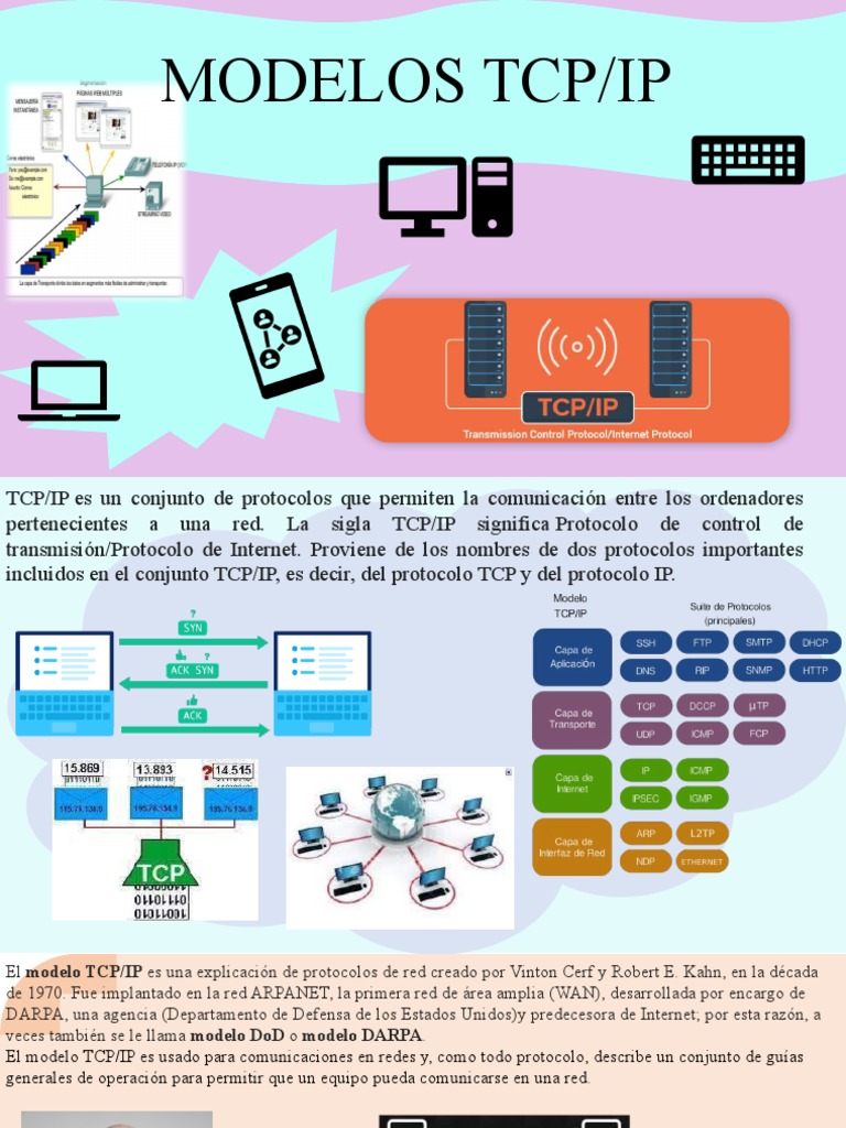 Sistemas TCP Ip | PDF | Conjunto de protocolos de internet | Protocolos ...