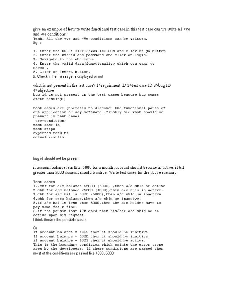 Test case template image