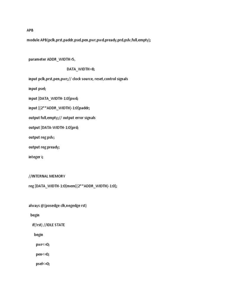 Code Your Testbench Here | PDF | Parameter (Computer Programming ...