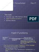 38-char hash functions and SHA-1 overview