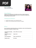 Aditi Resume