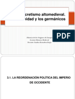 3. El sincretismo altomedieval.