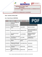 Agenda Du Lancement Avec Intervenant VF