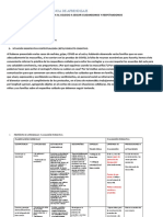 Planificación de La Experiencia de Aprendizaje - Docxagosto 2022