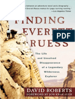 Finding Everett Ruess by David Roberts - Excerpt