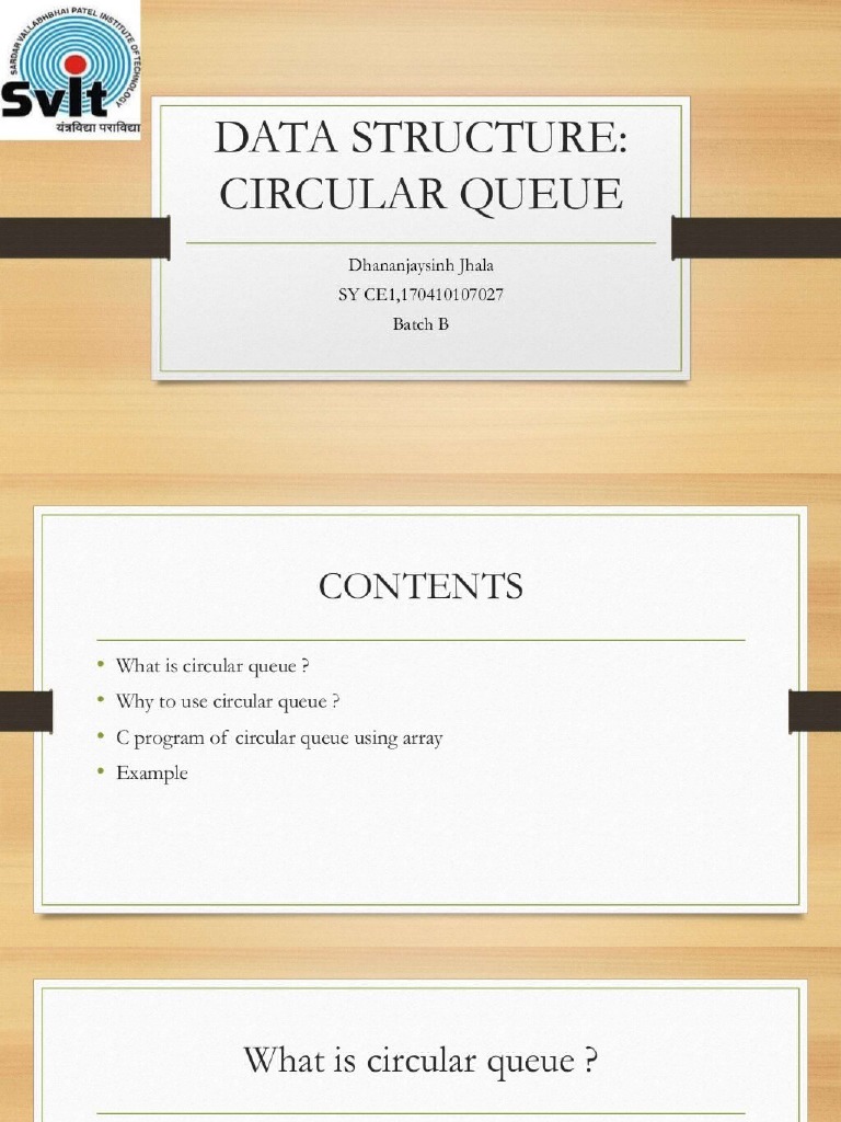 Circular Queue Data Structure | PDF
